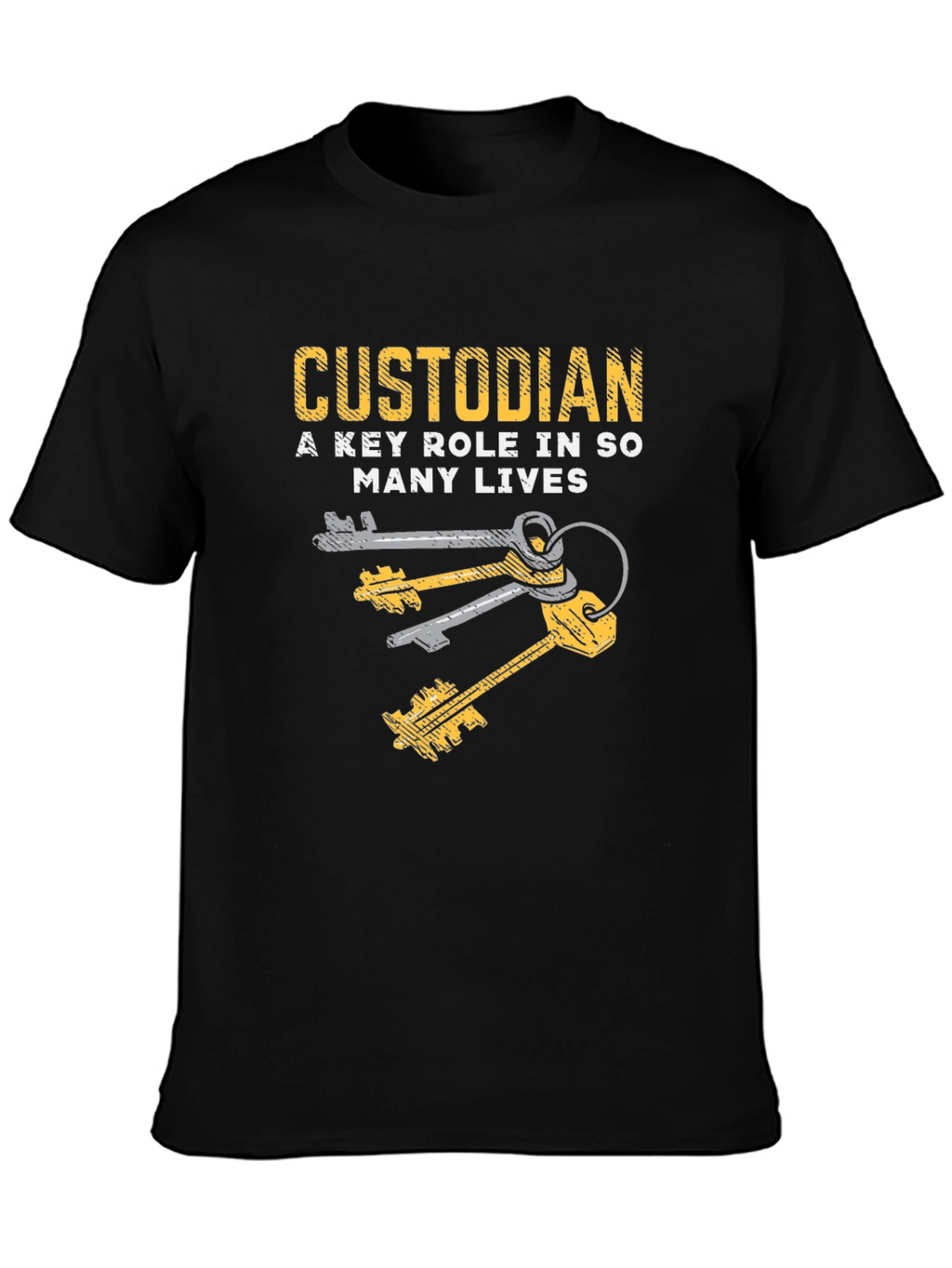 Custodian Key Role T-Shirt