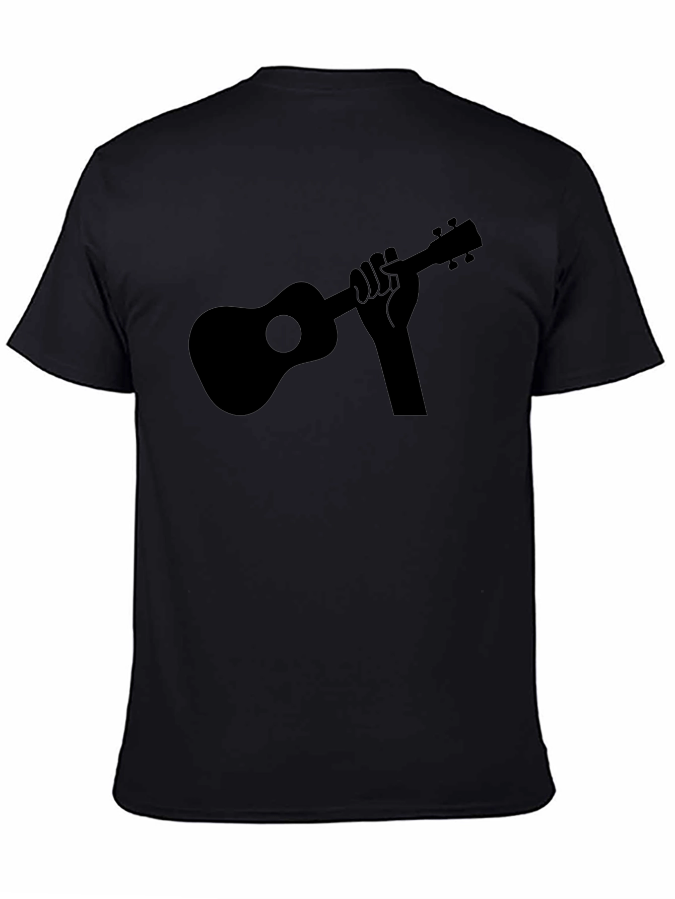 Ukulele Hand T-Shirt - Musical Design