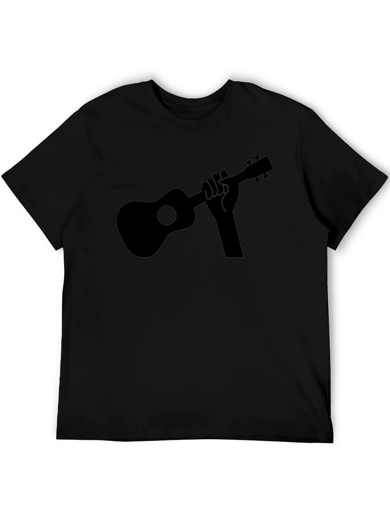 Ukulele Hand T-Shirt - Musical Design