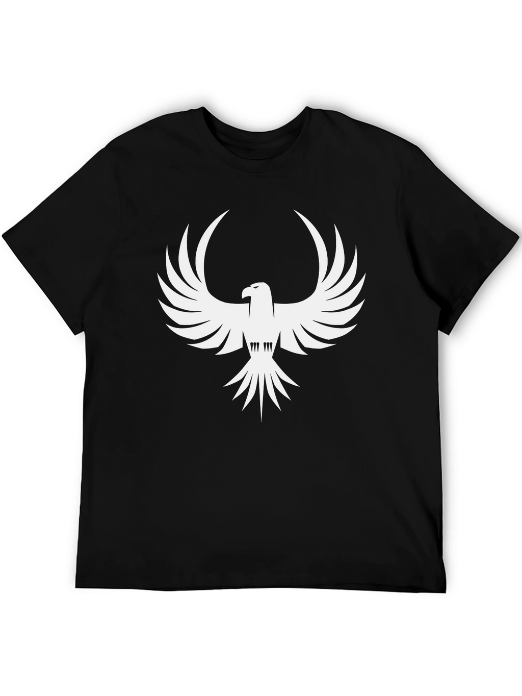 Eagle Graphic Black T-Shirt - Bold Design