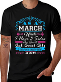 March Uncle T-Shirt: 3 Sides