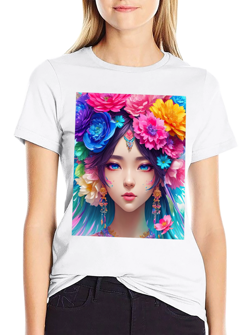Floral Goddess T-Shirt