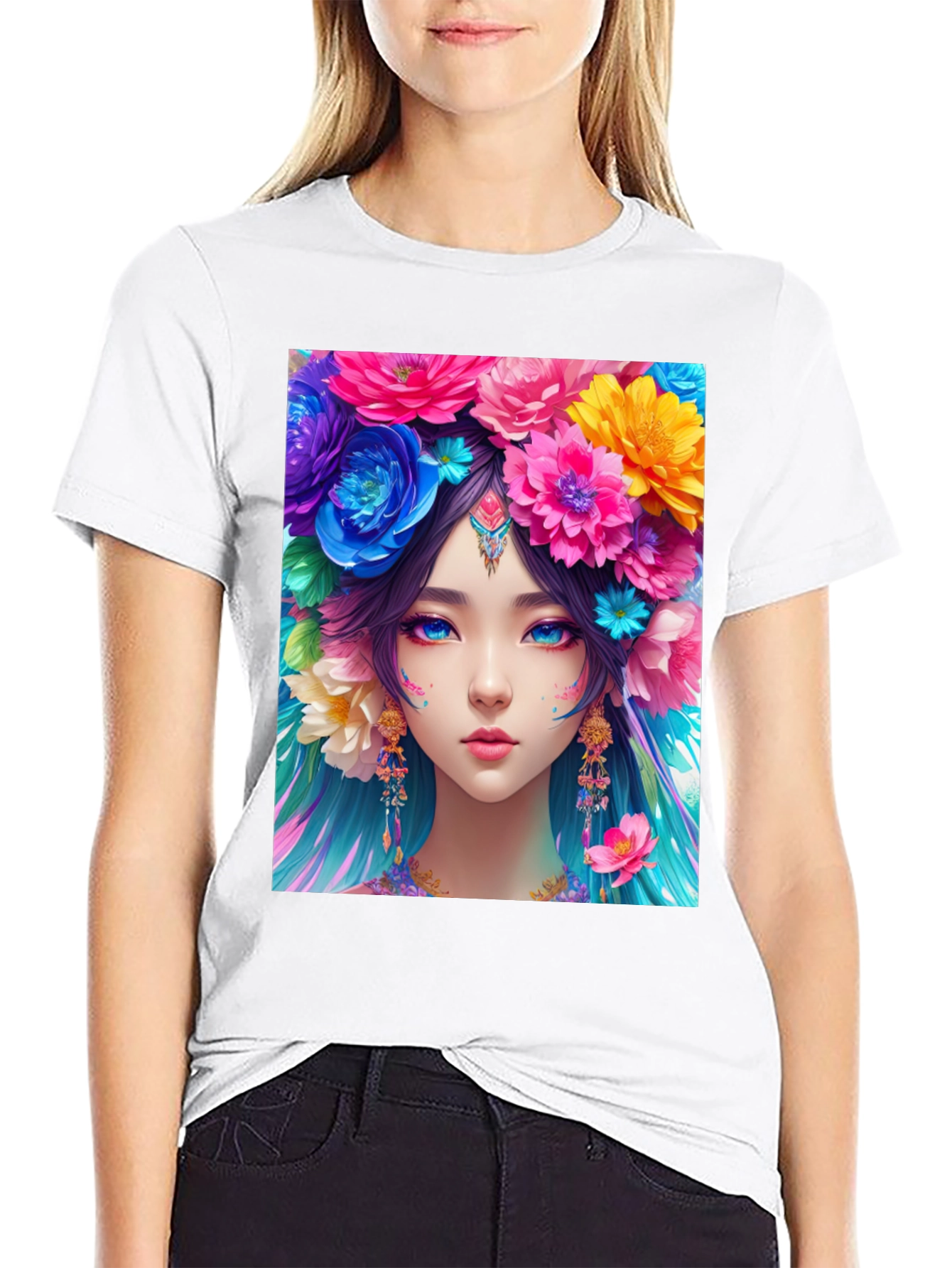 Floral Goddess T-Shirt