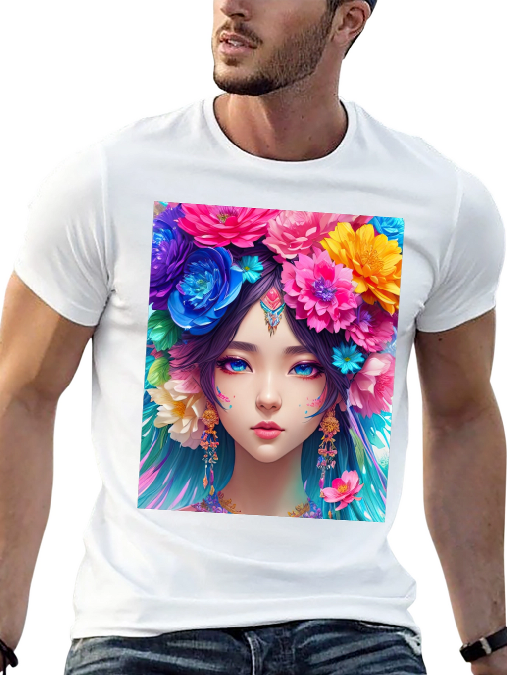 Floral Goddess T-Shirt