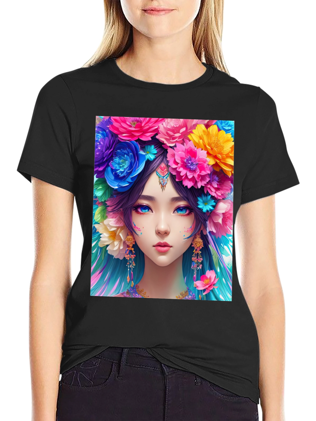 Floral Goddess T-Shirt
