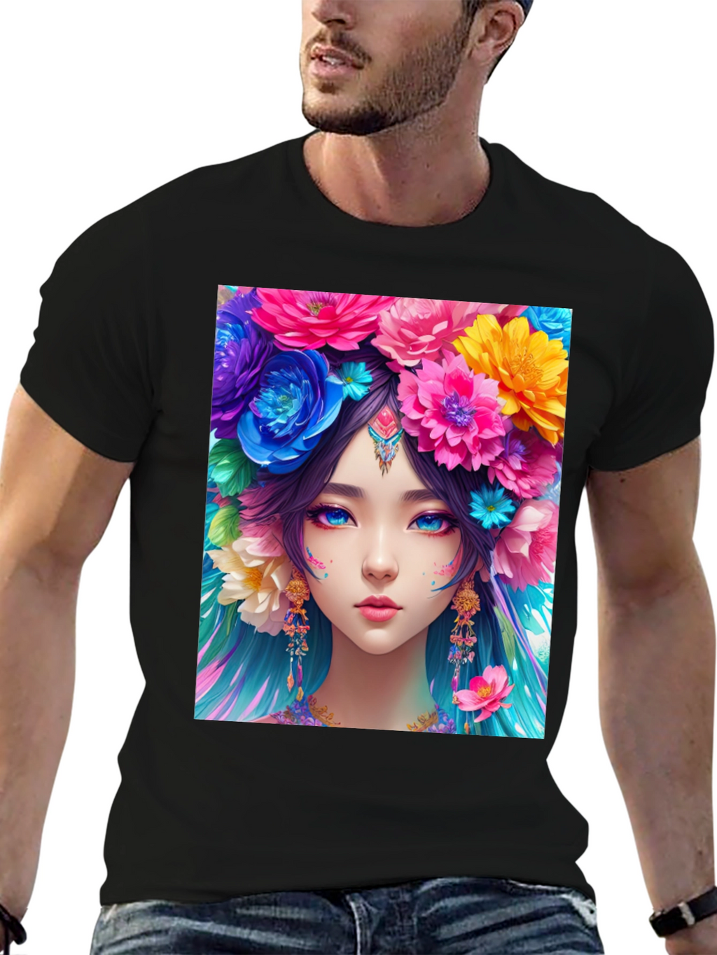 Floral Goddess T-Shirt