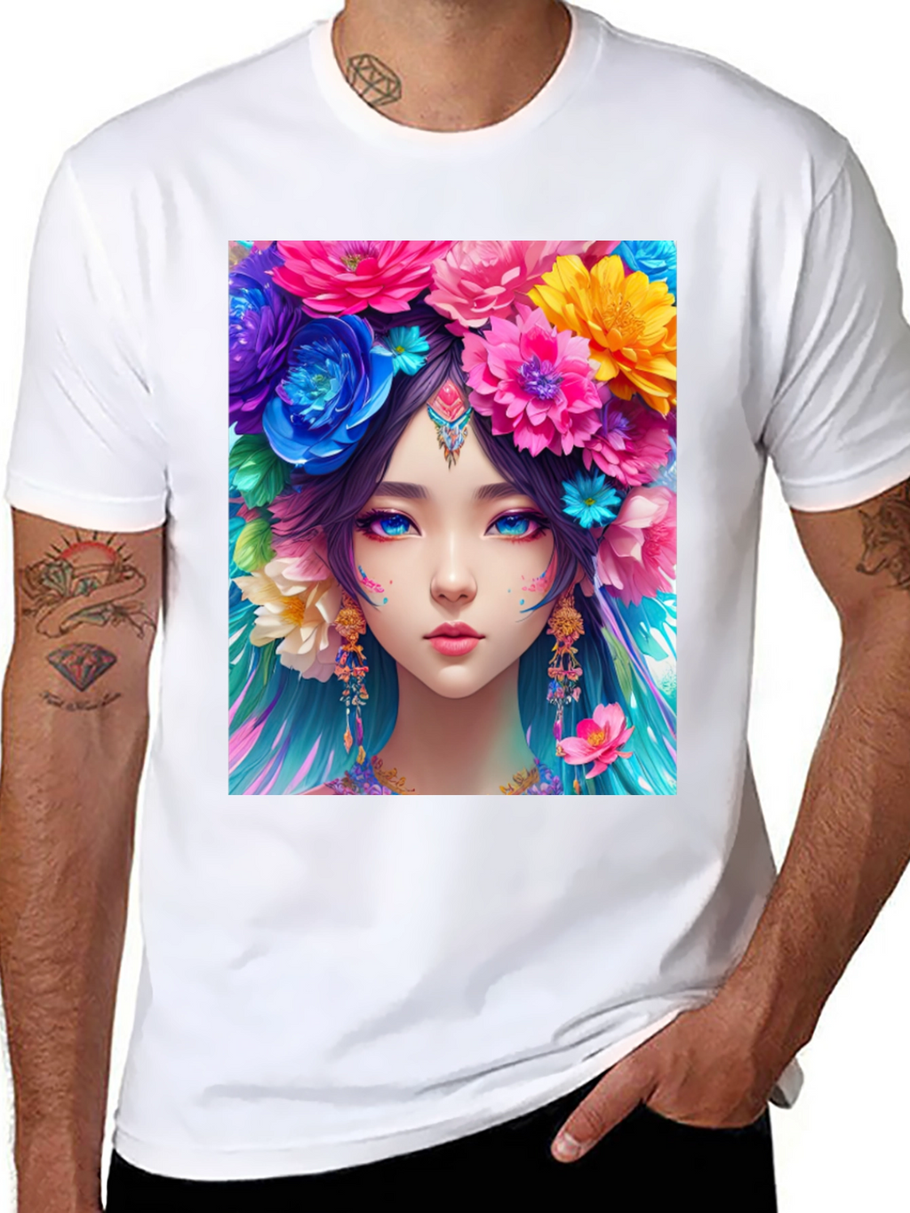 Floral Goddess T-Shirt