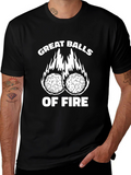 Great Balls of Fire Graphic T-Shirt