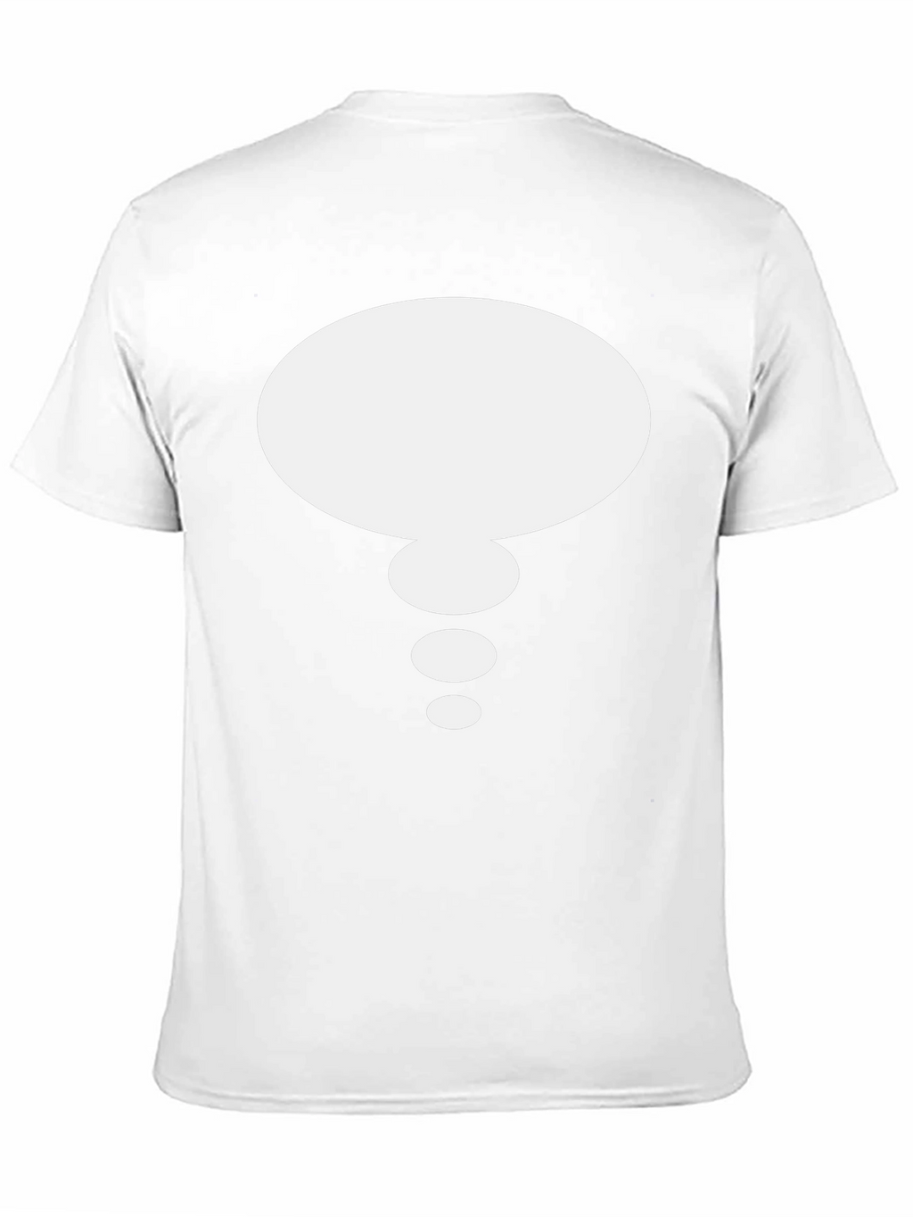 Thought Bubble Graphic Tee - Black Cotton Casual Shirt