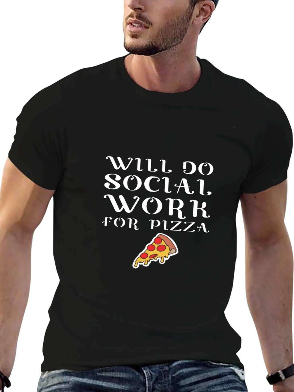 Social Work Pizza T-Shirt