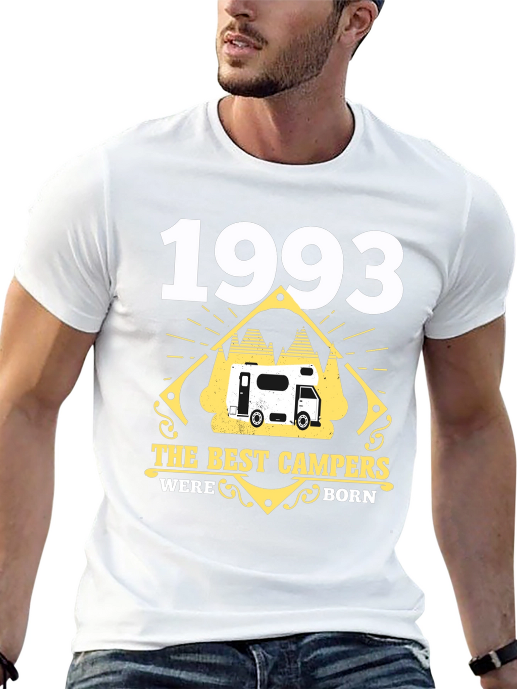 1993 Best Campers Born Black T-Shirt