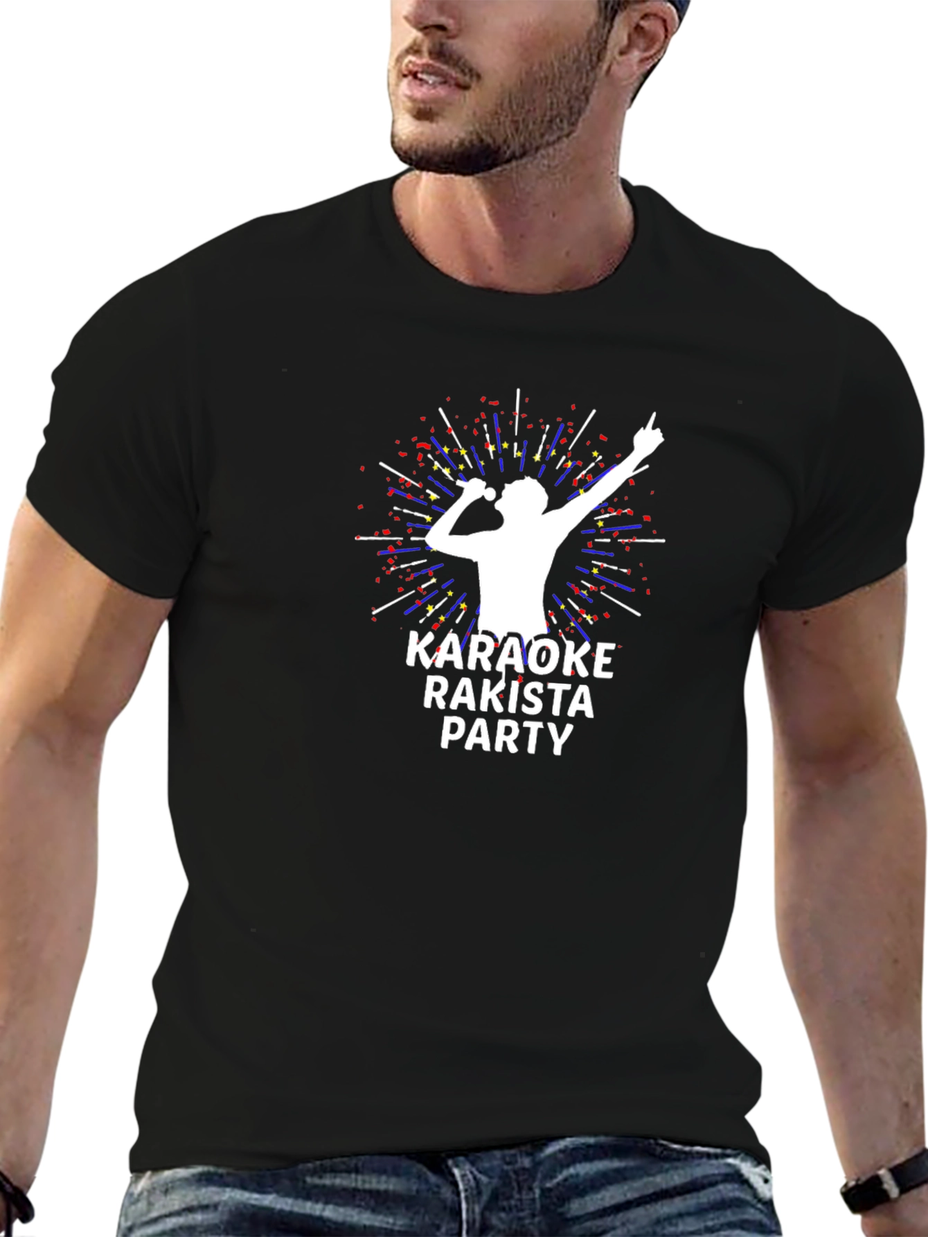 Karaoke Rakista Party T-Shirt