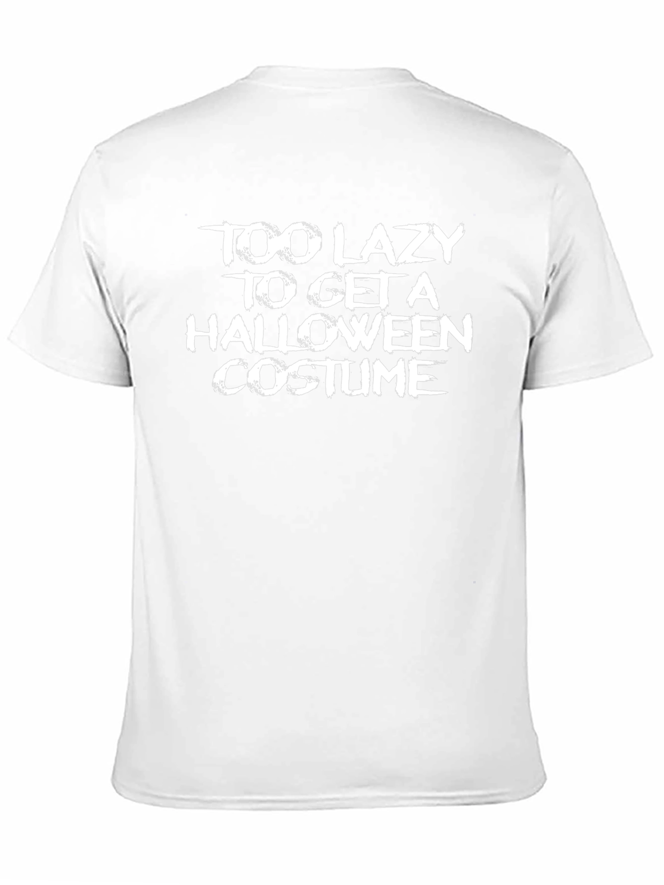 Funny Halloween Lazy Costume T-Shirt