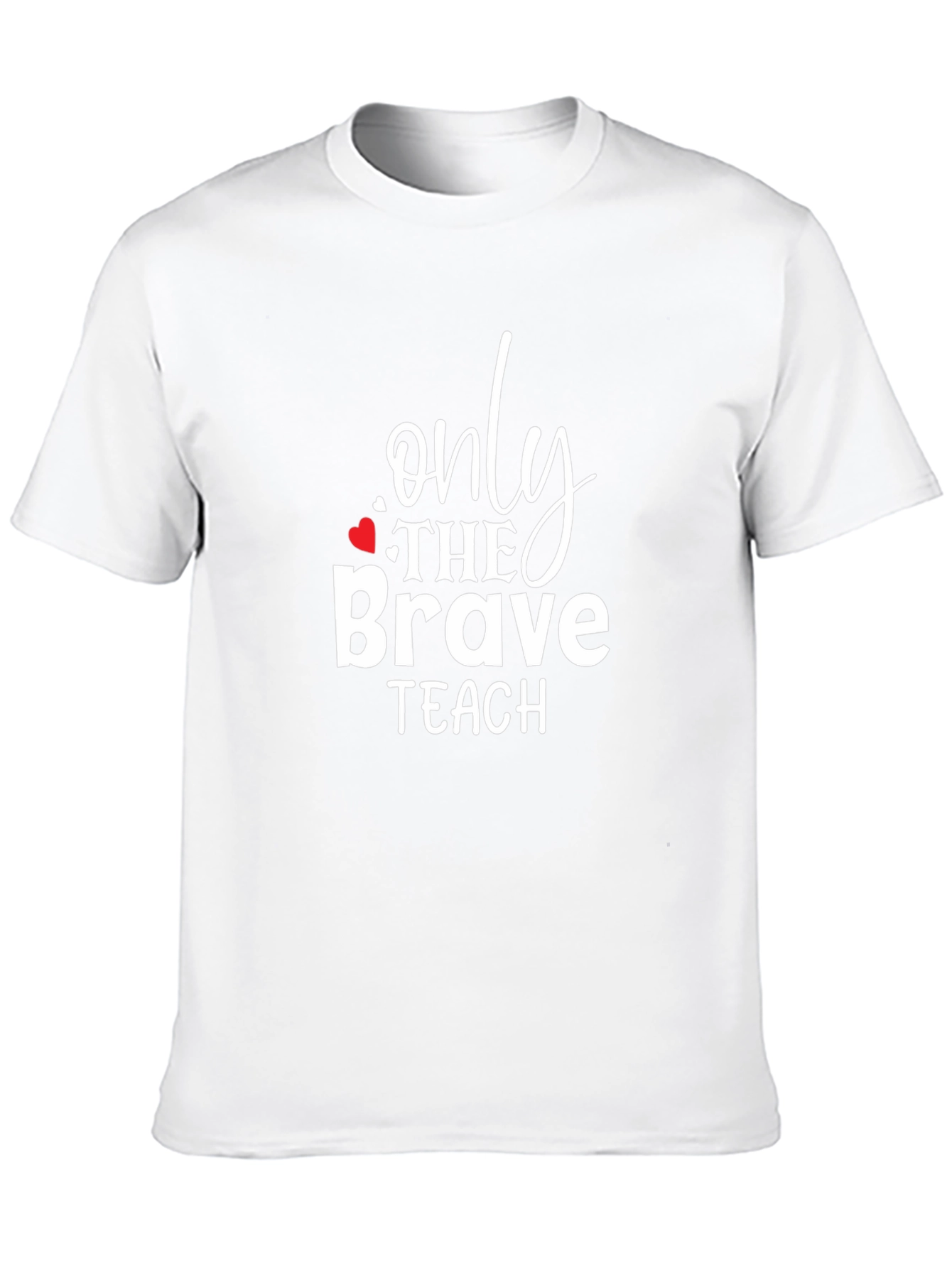 Only The Brave Teach Graphic Tee