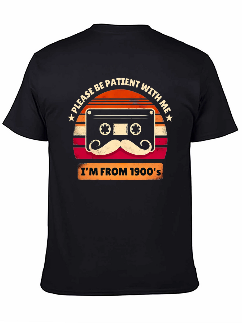 Retro Cassette Tape 1900s Graphic T-Shirt