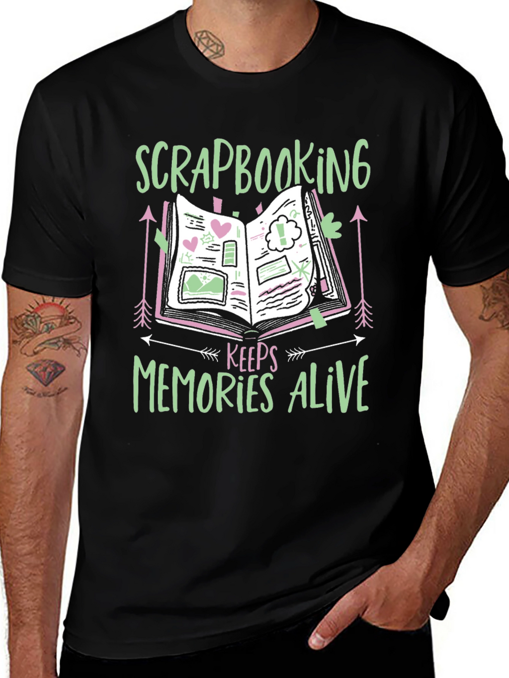 Scrapbooking Keeps Memories Alive T-Shirt