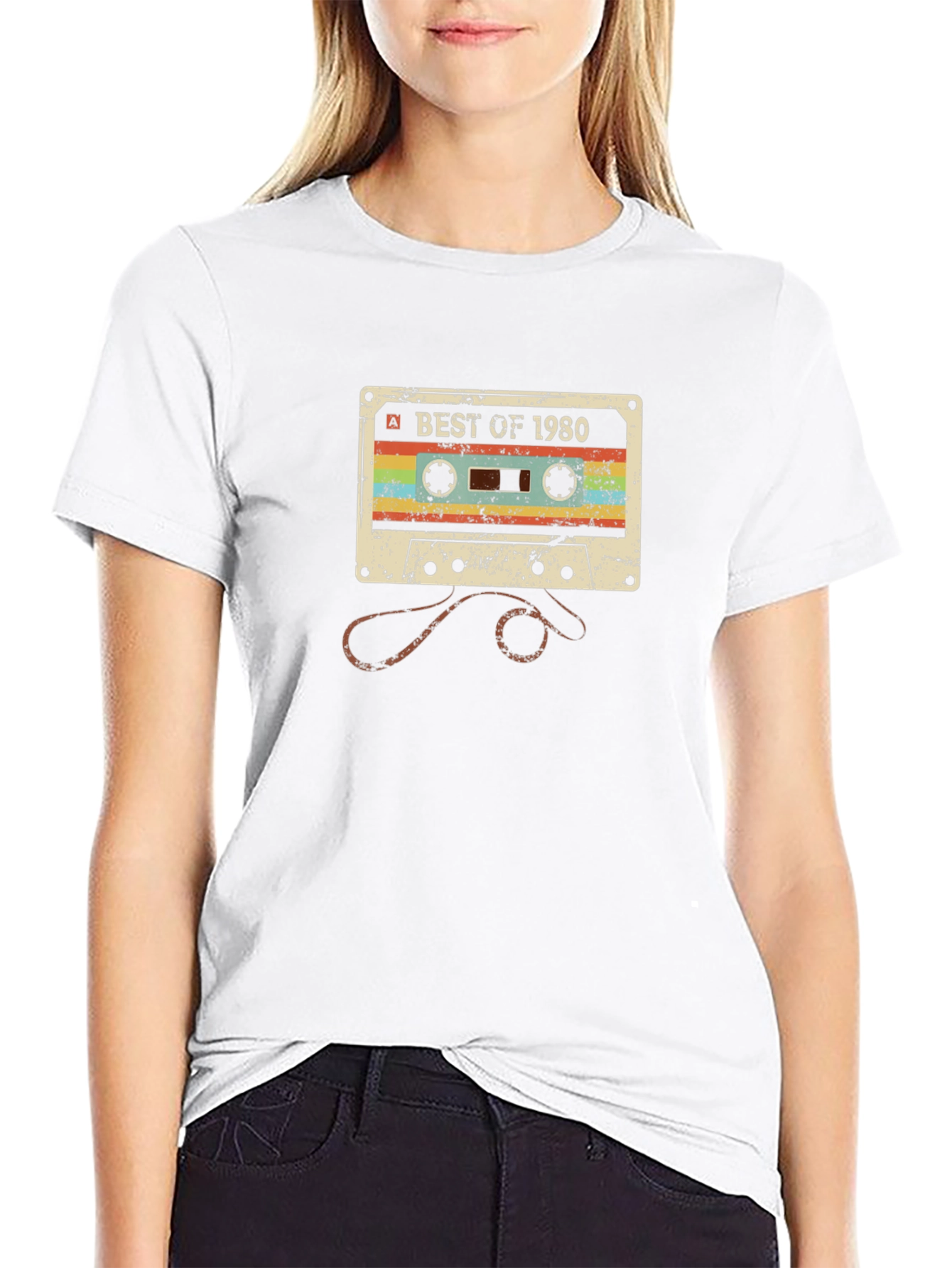Best of 1980s Cassette Tape Graphic T-Shirt
