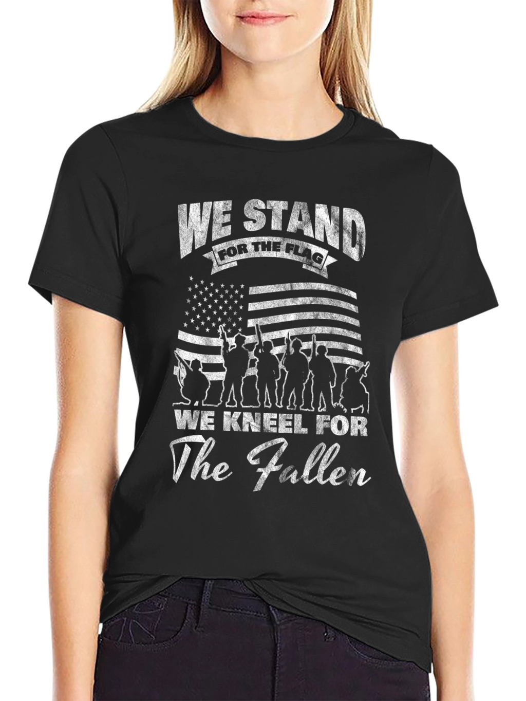 We Stand For The Flag Graphic T-Shirt