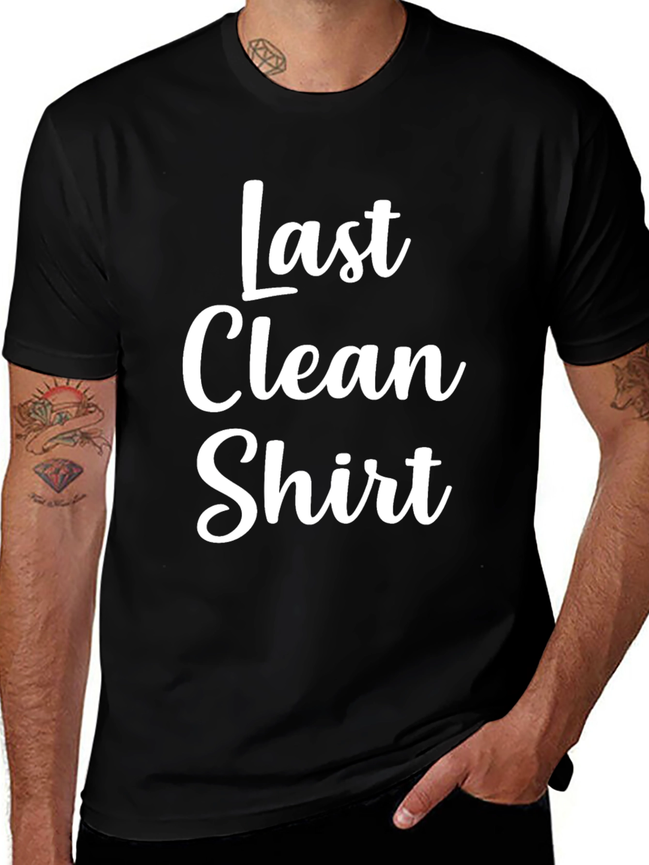 Last Clean Shirt - Mens Graphic Tee