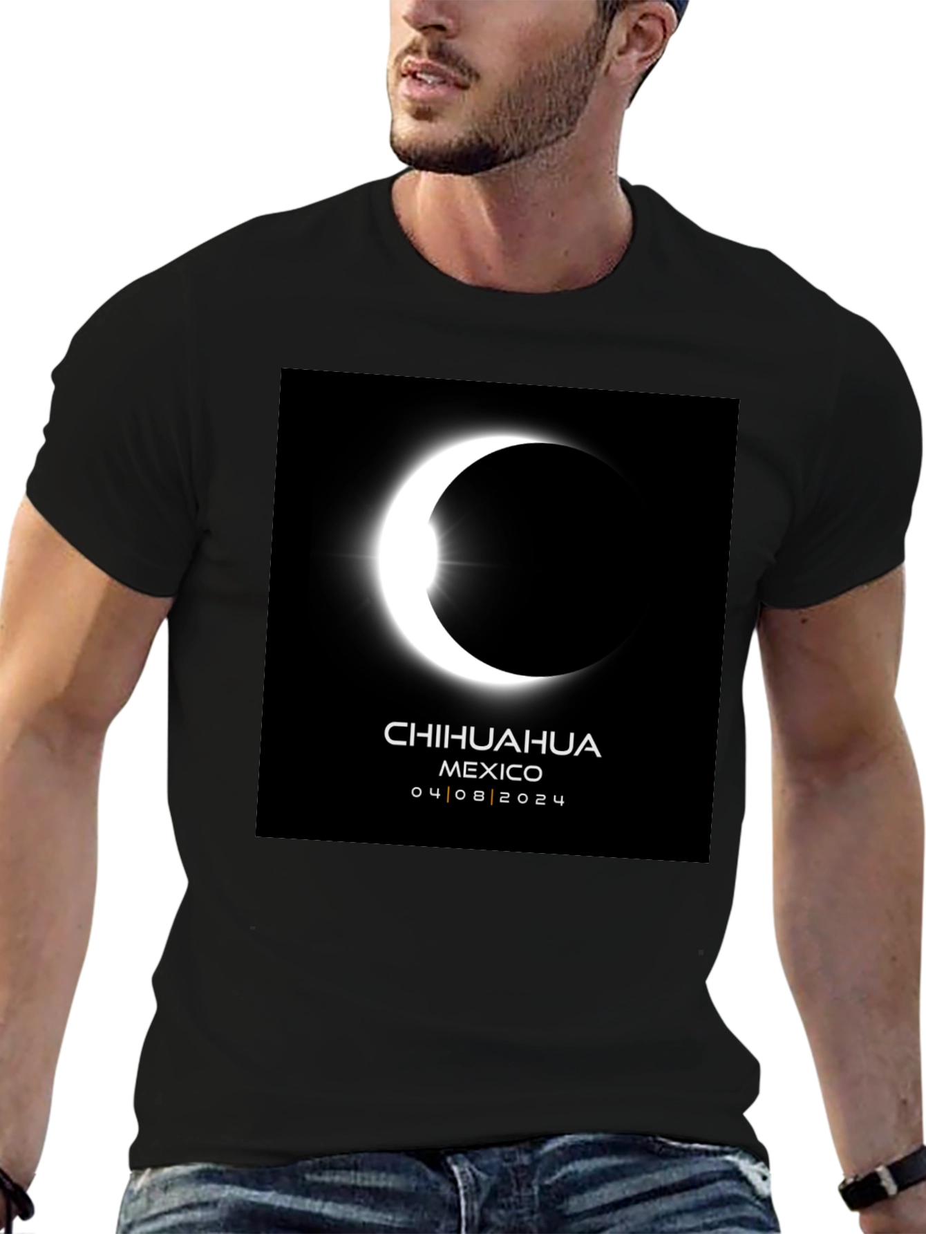 Chihuahua Mexico Eclipse 2024 T-Shirt