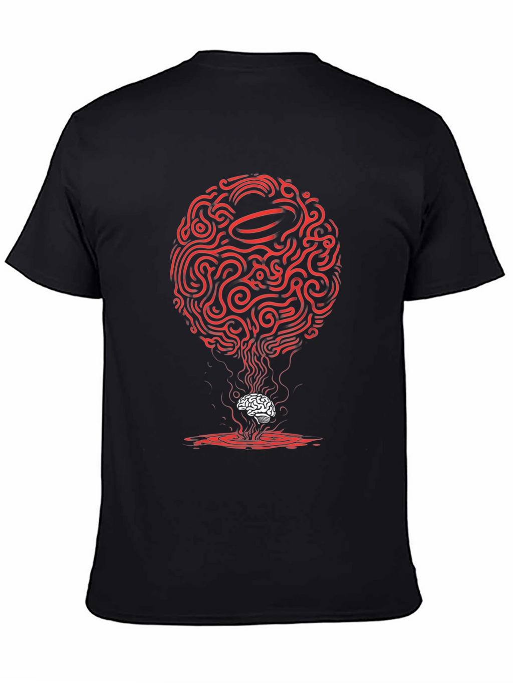 Brain Power T-Shirt: Abstract Mind Design