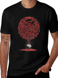 Brain Power T-Shirt: Abstract Mind Design
