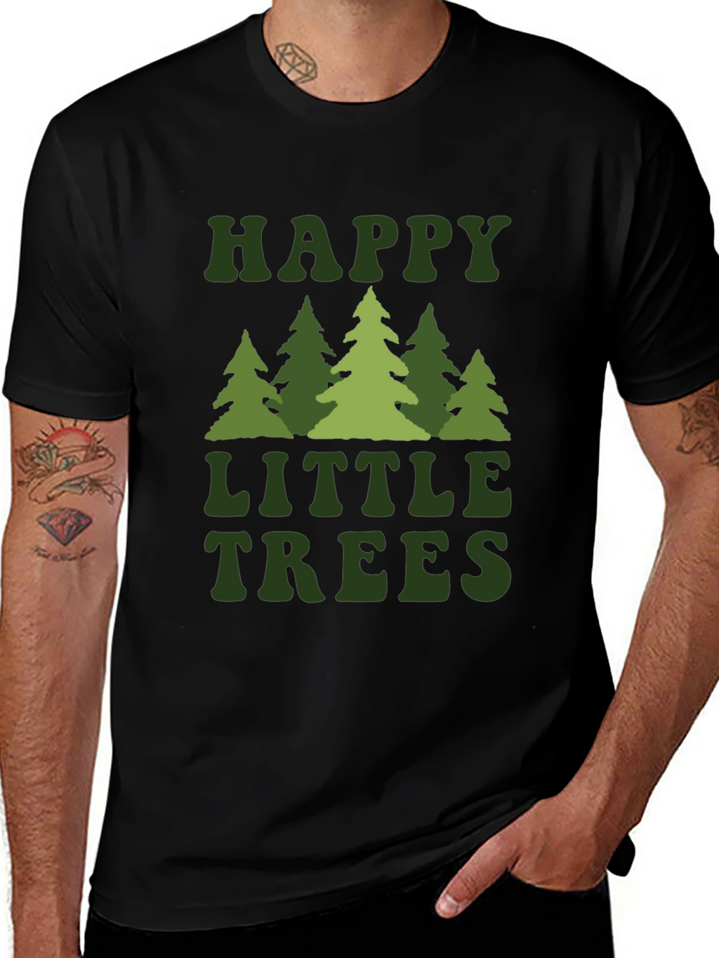Happy Little Trees Graphic Tee