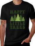 Happy Little Trees Graphic Tee