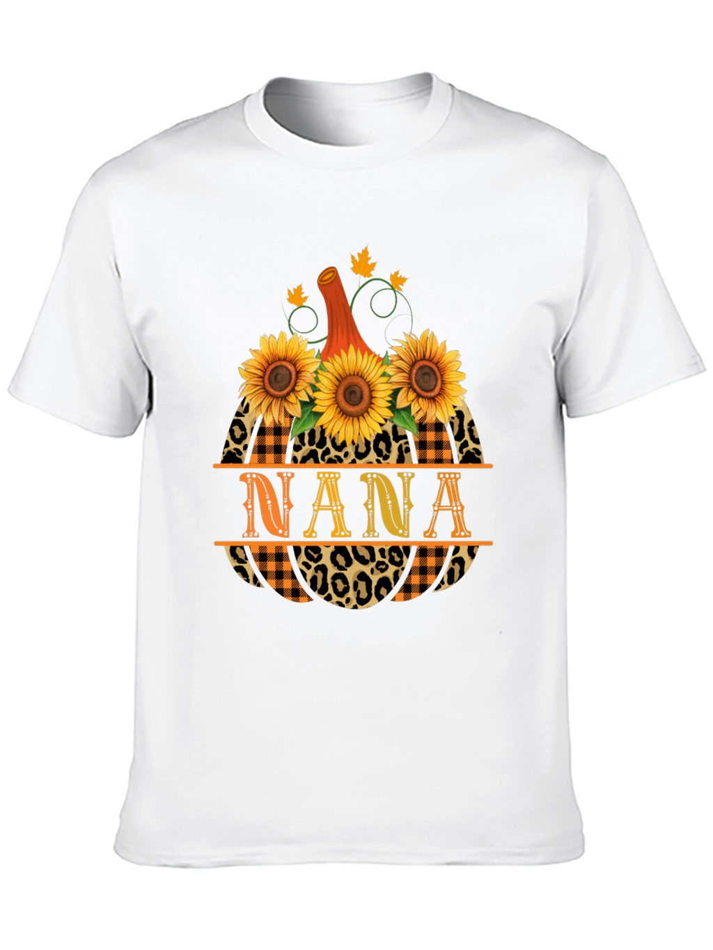 Nana Pumpkin Sunflower Fall Graphic Tee