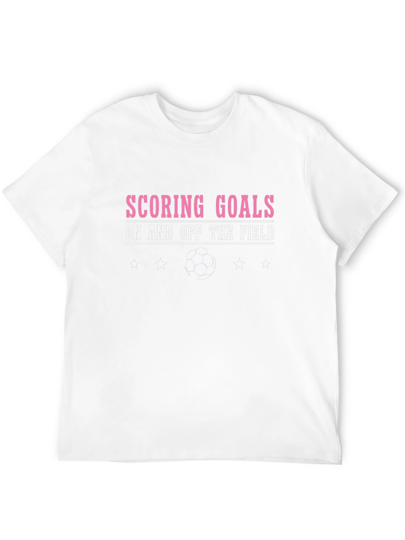 Scoring Goals T-Shirt - Soccer Design