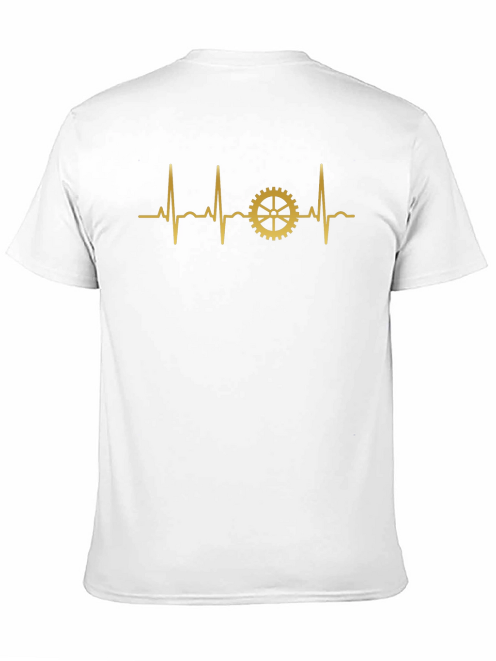Steampunk Heartbeat T-Shirt - Gear Design