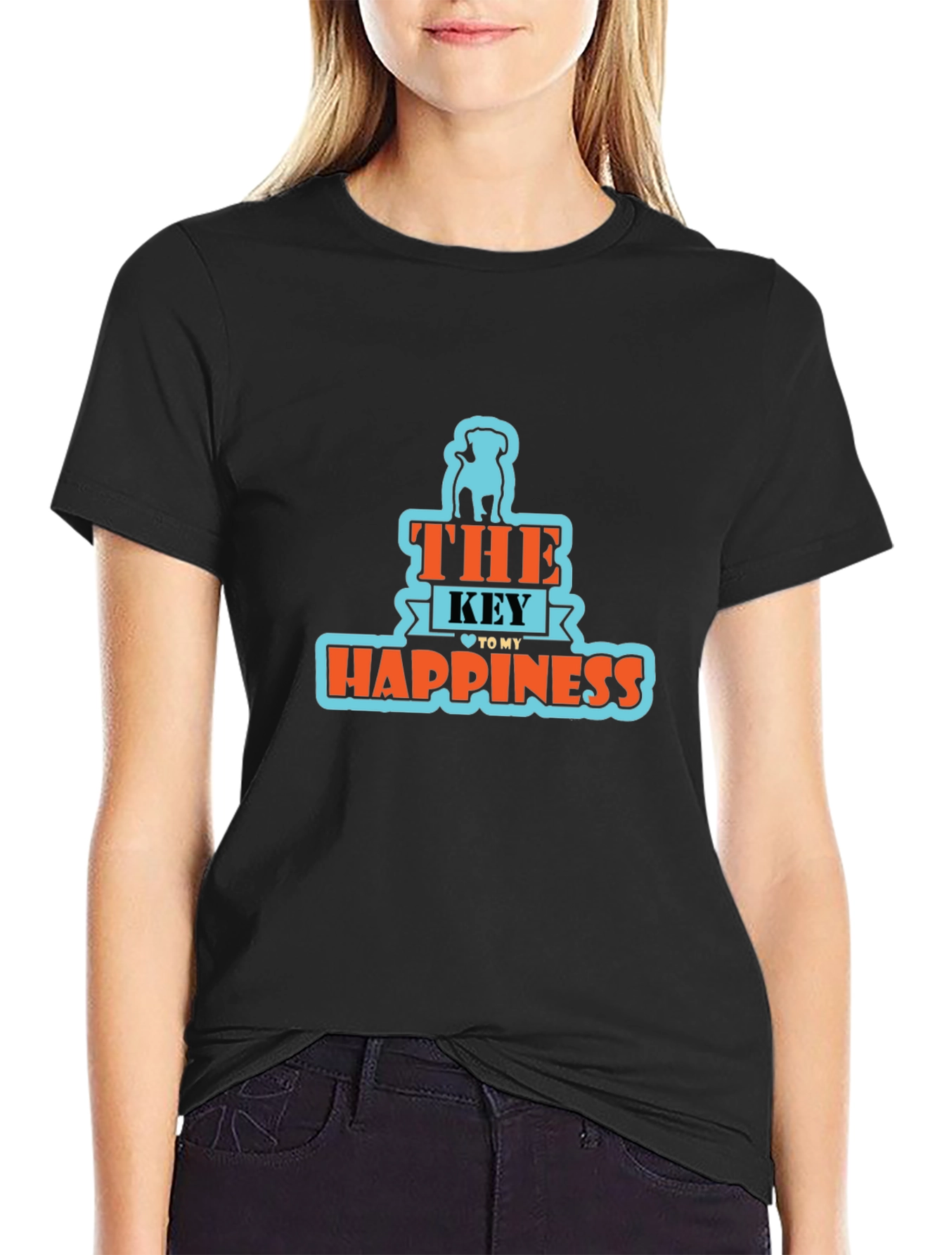 Dog Lover Happiness Graphic T-Shirt