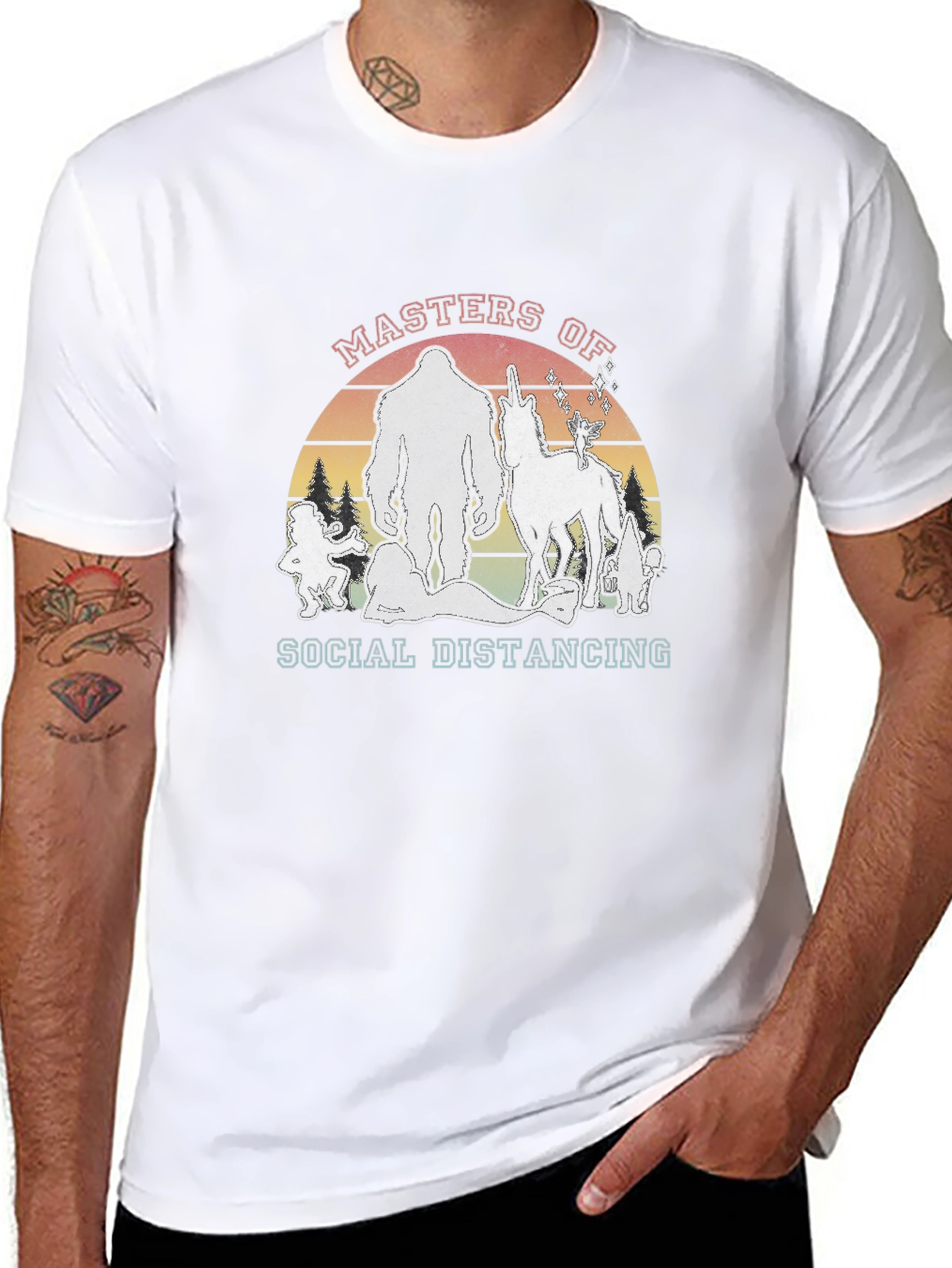 Masters of Social Distancing T-Shirt