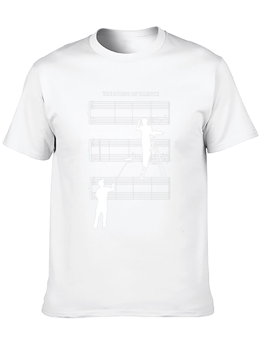 The Sound of Silence Musician Humor T-Shirt