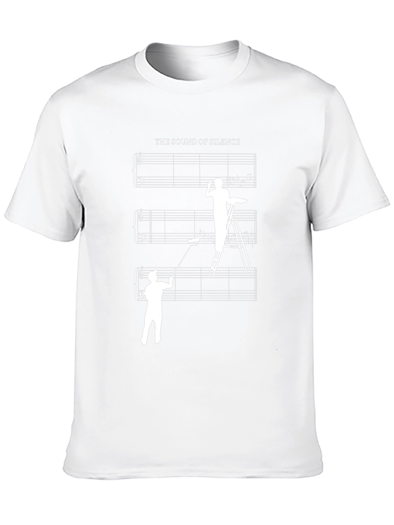 The Sound of Silence Musician Humor T-Shirt