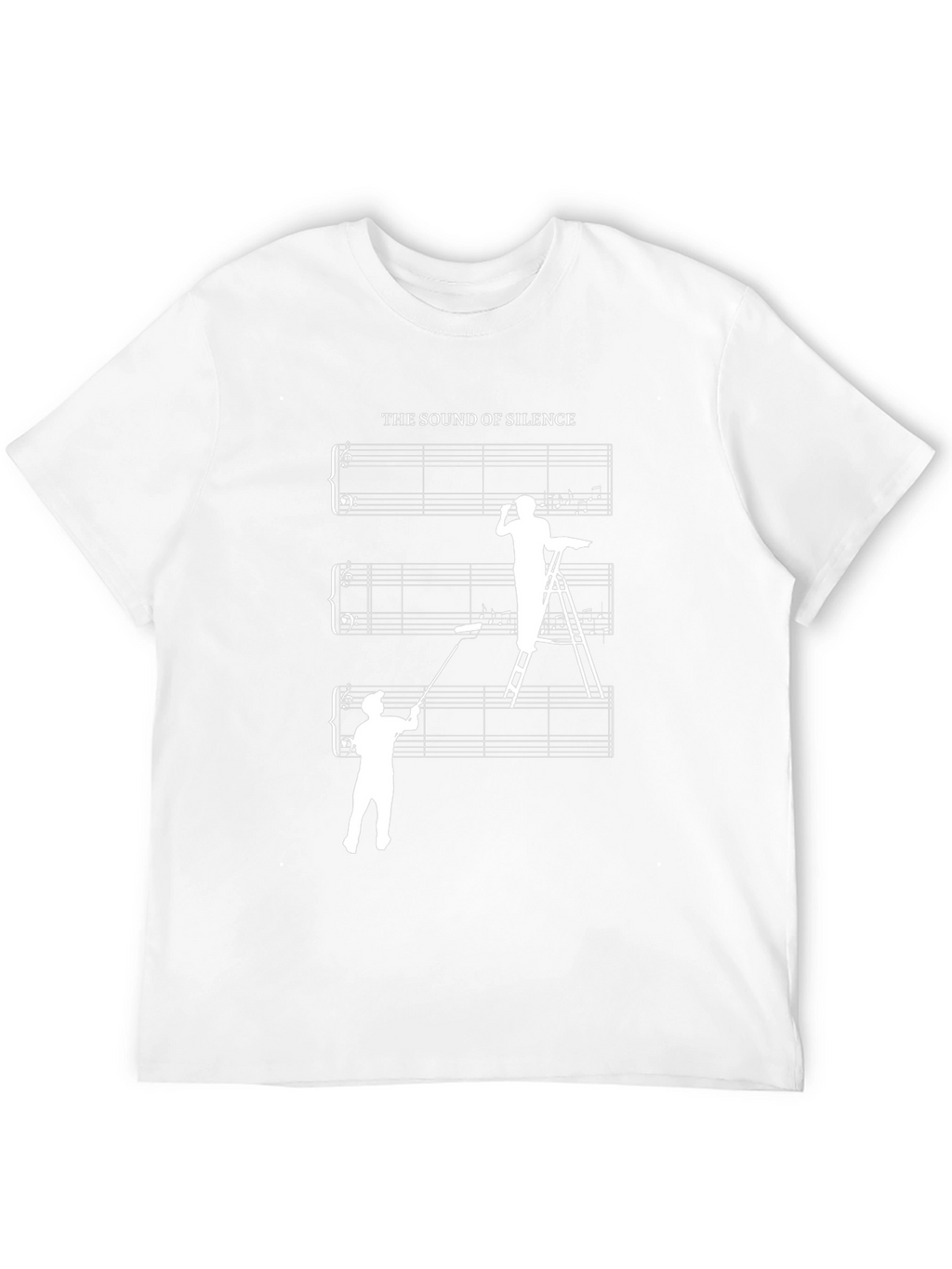 The Sound of Silence Musician Humor T-Shirt