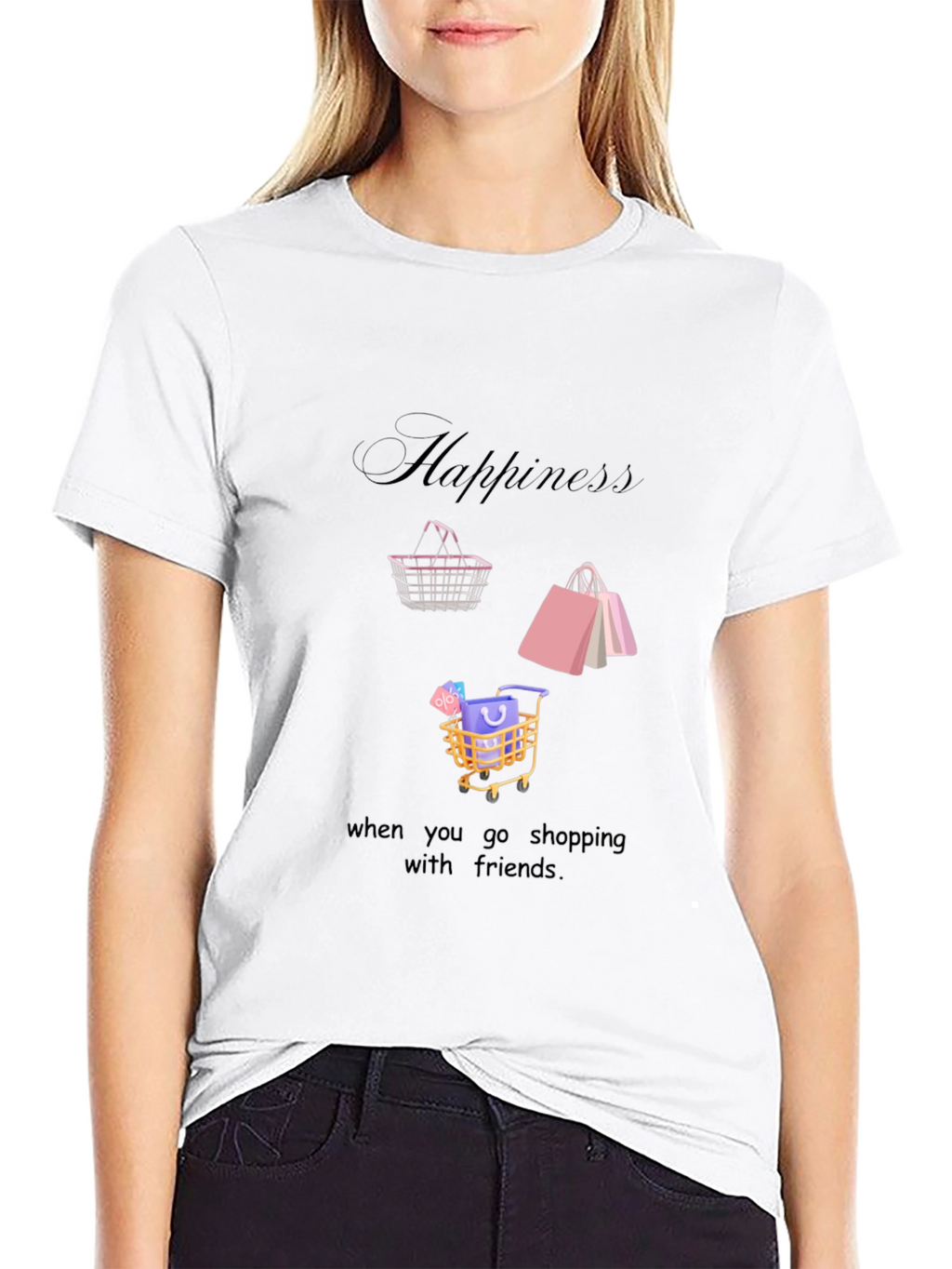 Happiness Shopping Tee