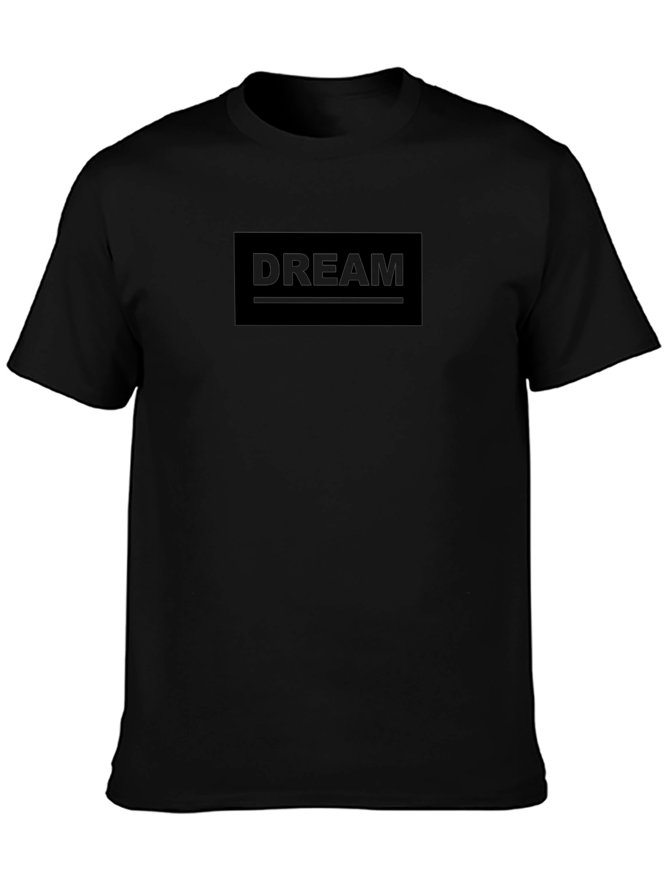 Mens DREAM Graphic Tee - Classic Black T-Shirt