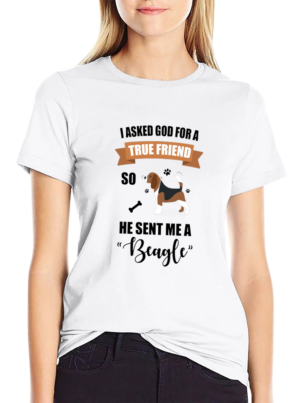 True Friend Beagle Dog T-Shirt
