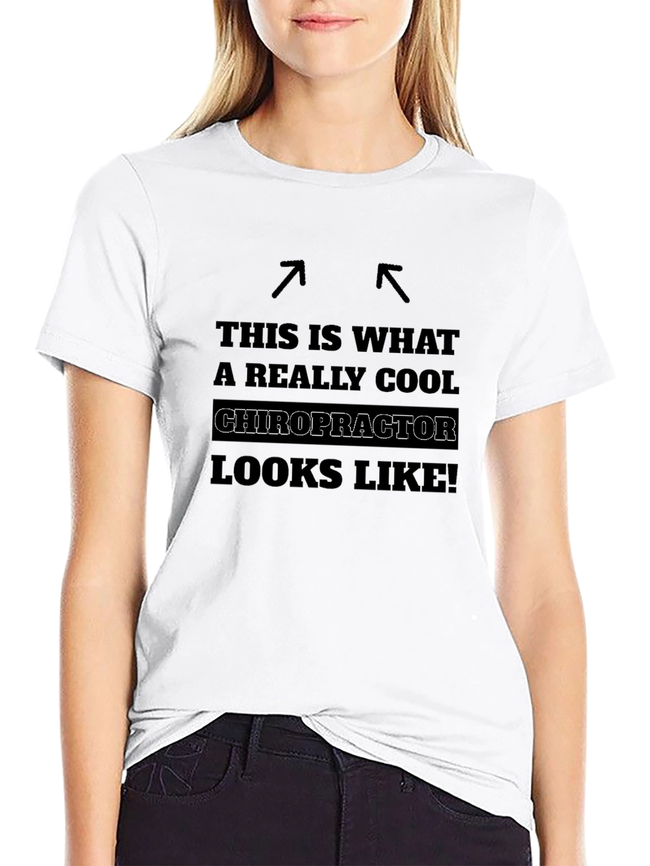Cool Chiropractor T-Shirt - Black