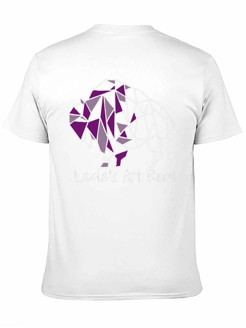 Geometric Buffalo Tee - Lacies Art Room T-Shirt