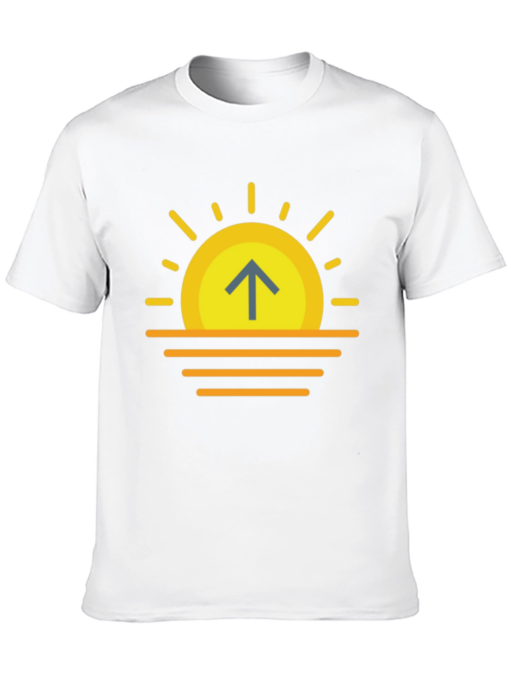 Sunrise Arrow T-Shirt - Modern Graphic Tee