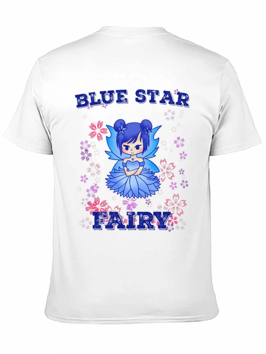 Blue Star Fairy Graphic Tee - Anime T-Shirt