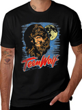Teen Wolf Graphic Tee - Retro Movie T-Shirt