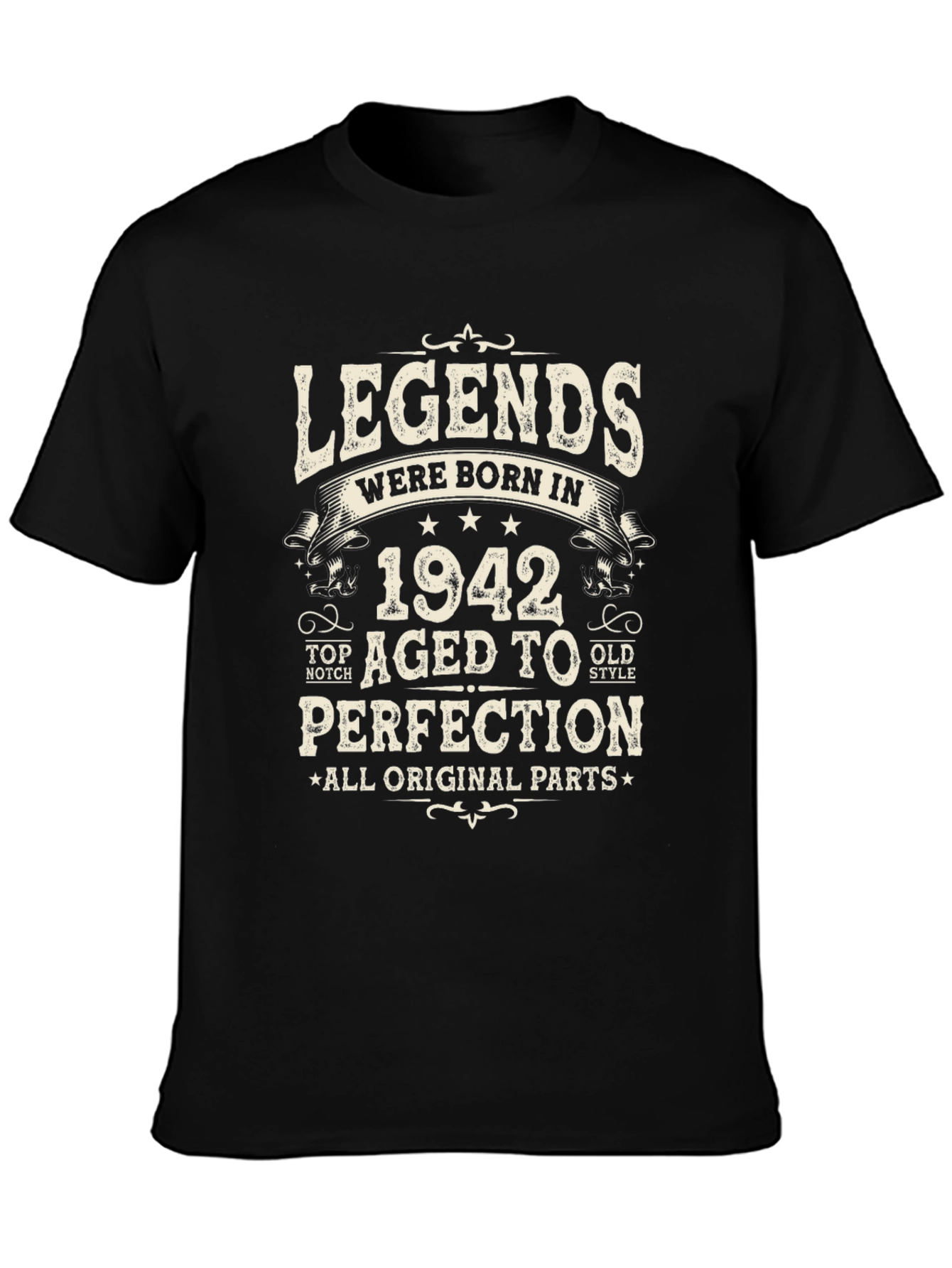 Legends Born in 1942 Aged to Perfection T-Shirt