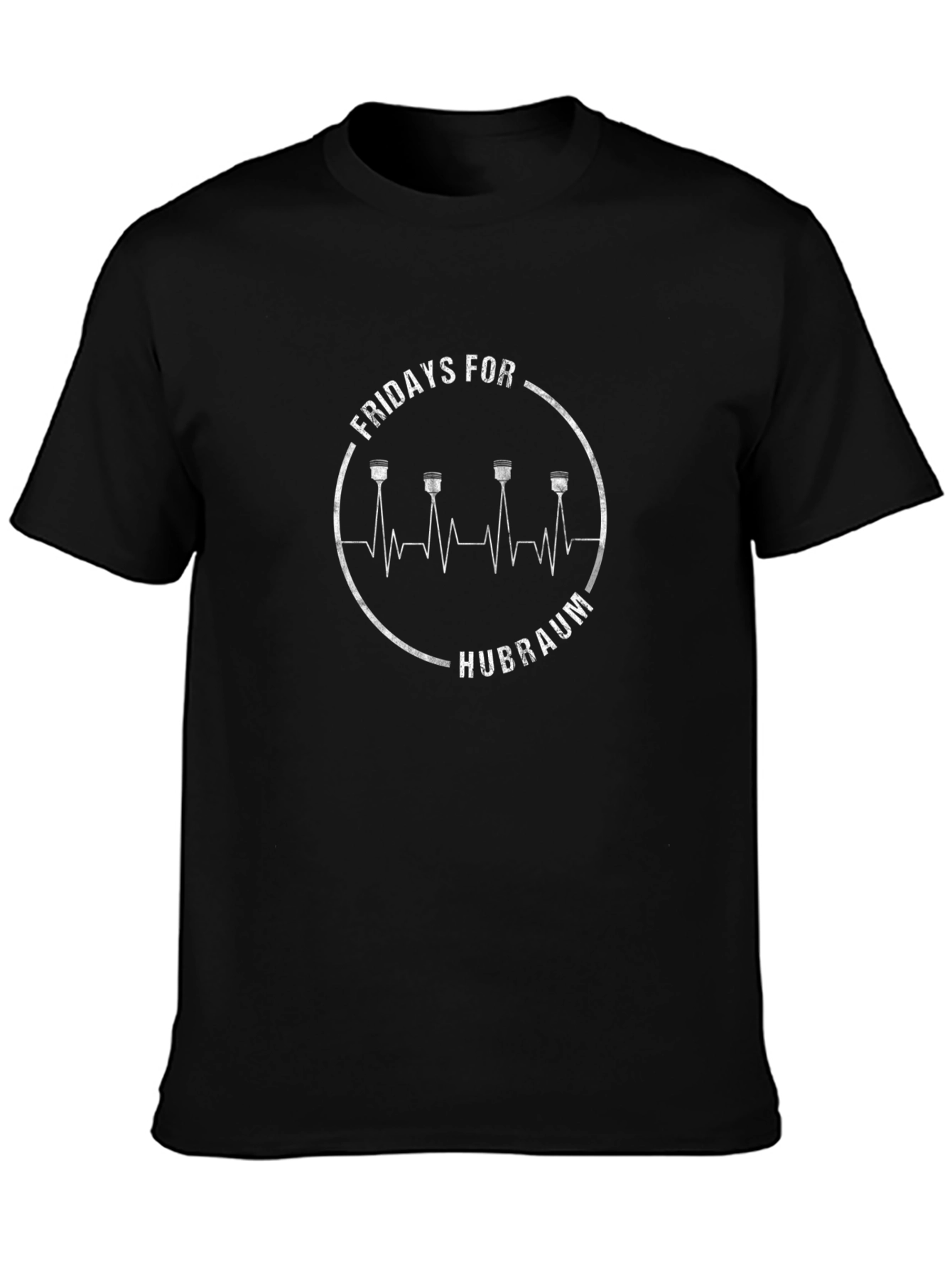 Fridays for Hubraum Black T-Shirt
