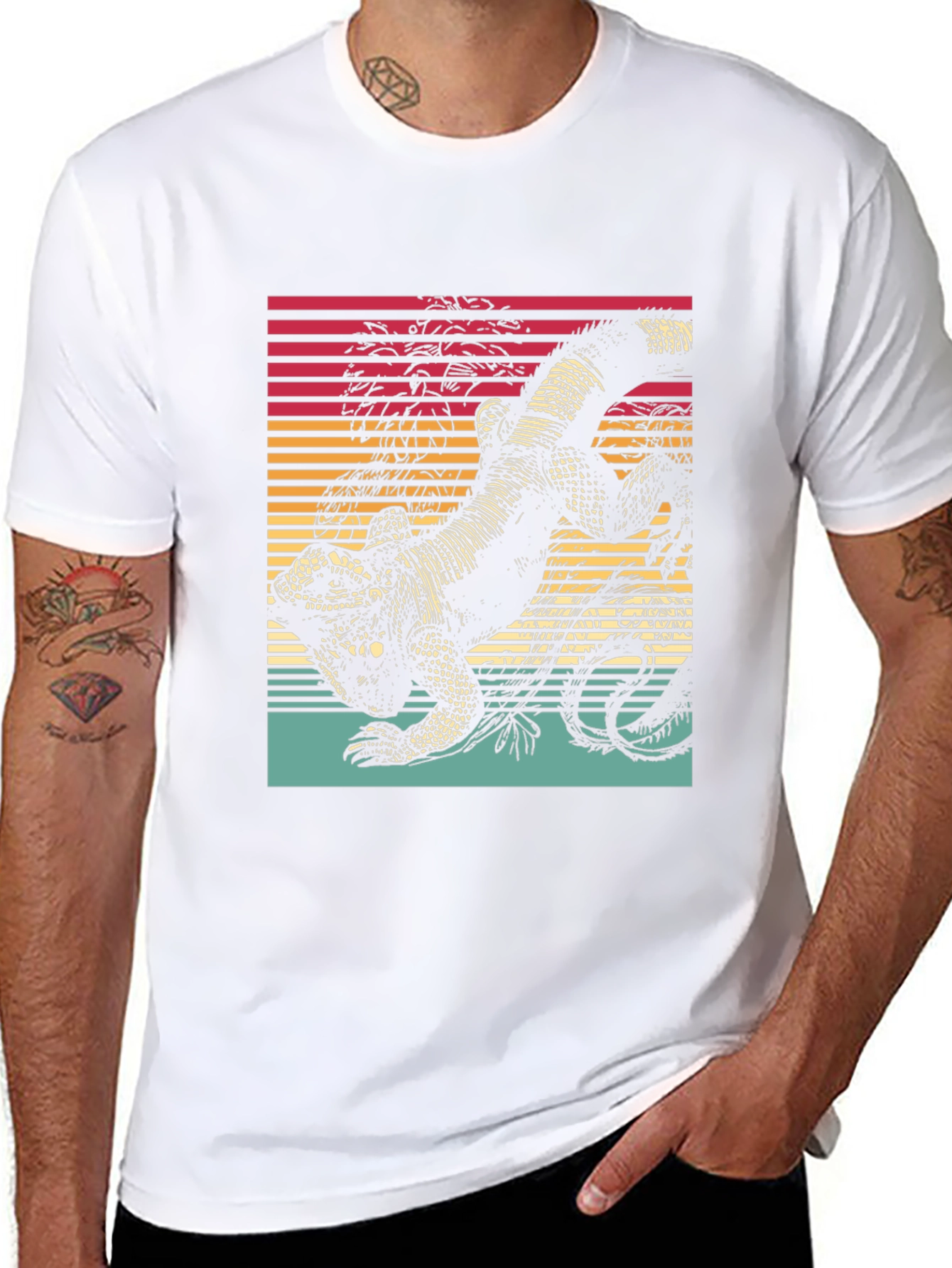 Retro Lizard Graphic Tee