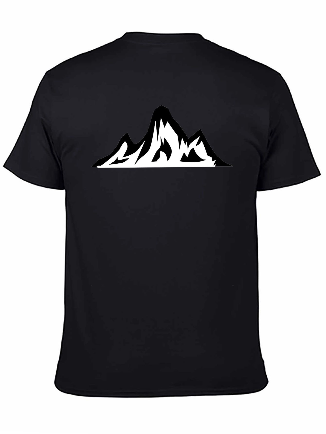 Mountain Graphic T-Shirt - Black