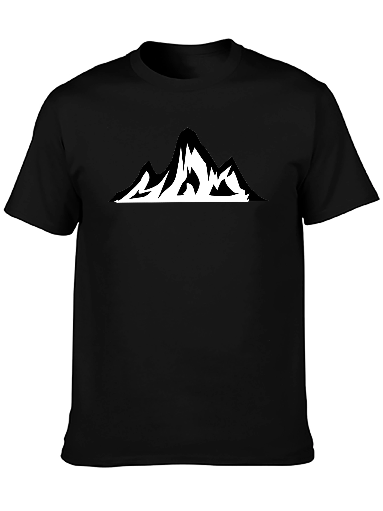 Mountain Graphic T-Shirt - Black