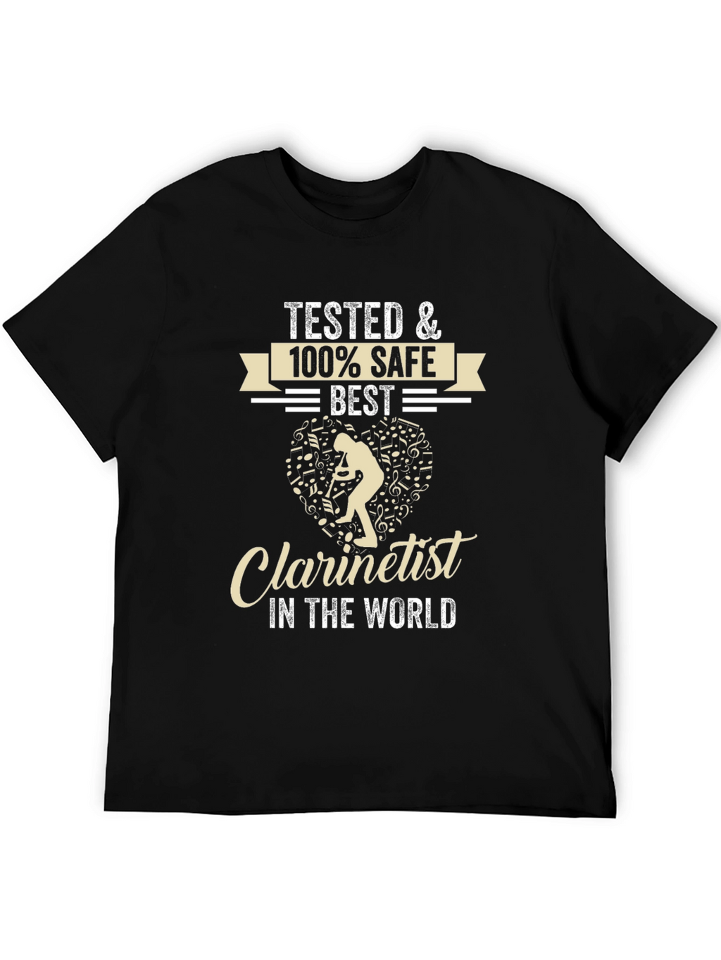 Tested & Safe Clarinetist T-Shirt